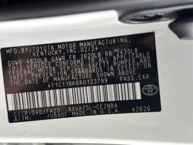 2024 Toyota Camry LE