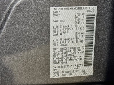 2026 Nissan Pathfinder SL