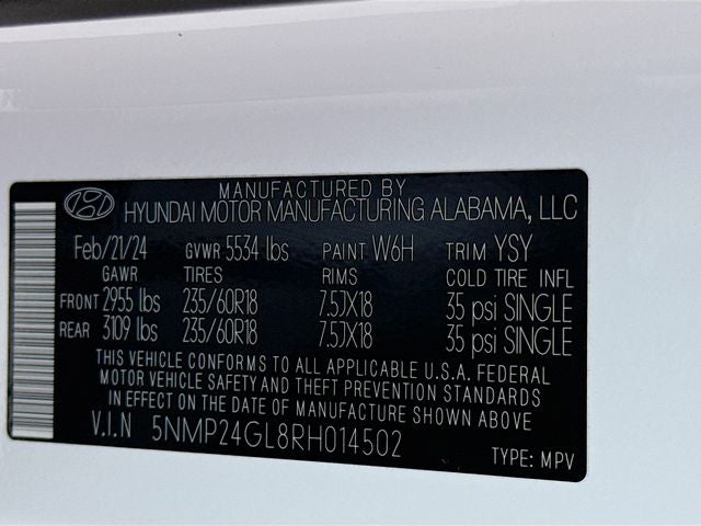 2024 Hyundai Santa Fe SEL