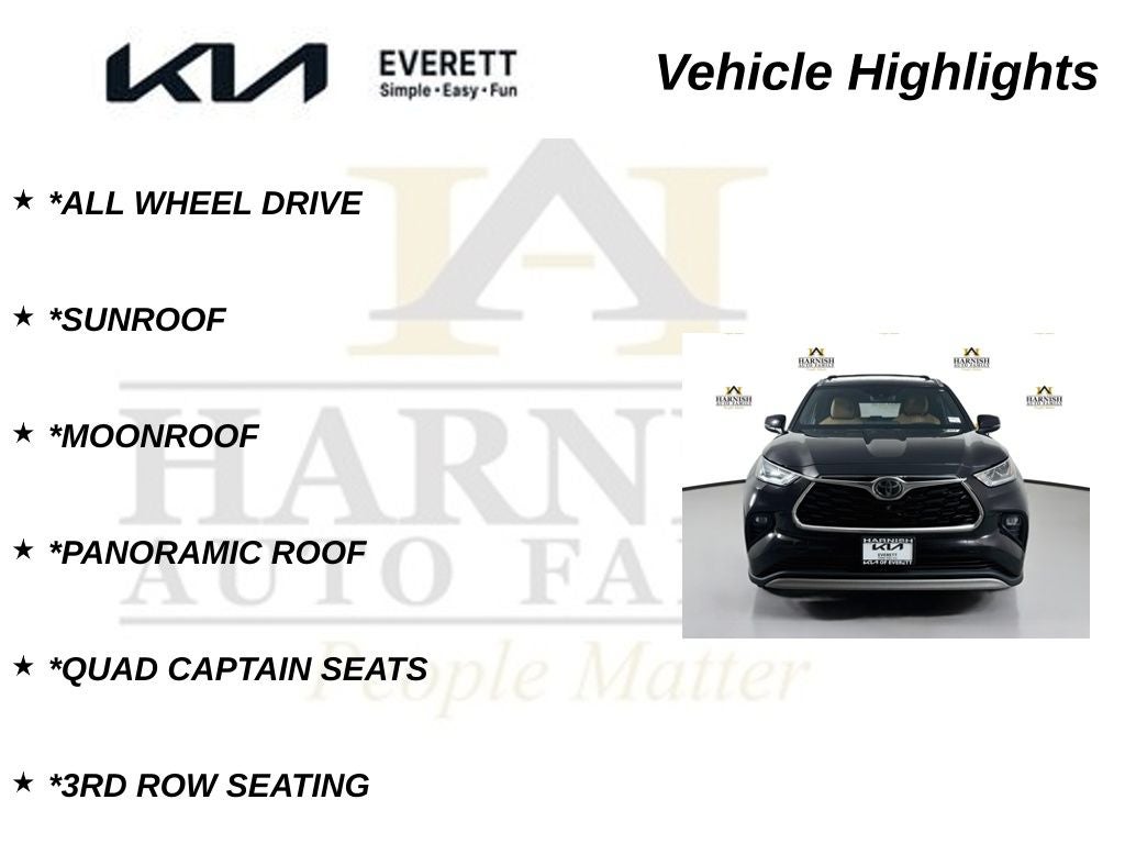 2020 Toyota Highlander Platinum