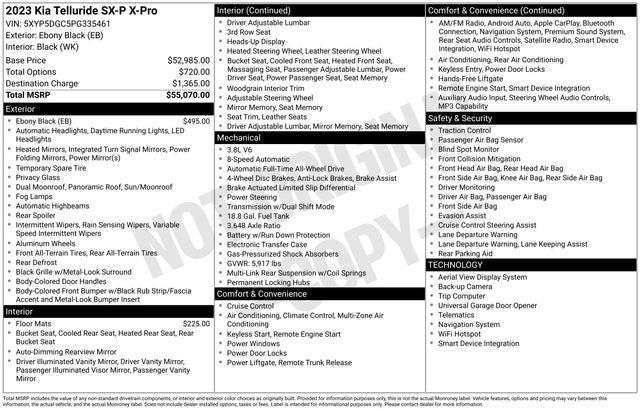 2023 Kia Telluride SX-Prestige X-Pro
