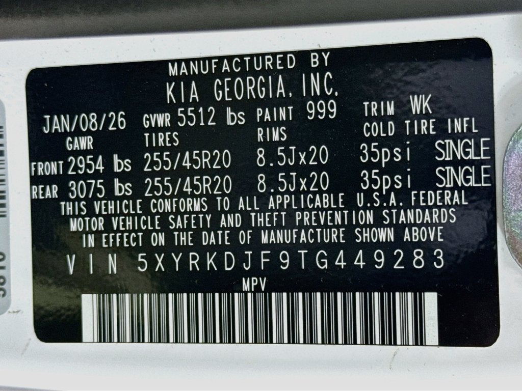 2026 Kia Sorento X-Line SX Prestige