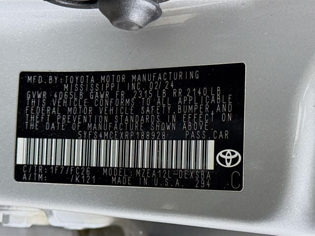 2024 Toyota Corolla SE