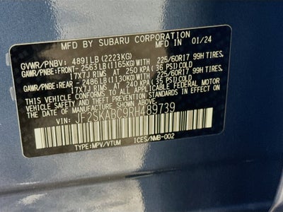 2024 Subaru Forester Base