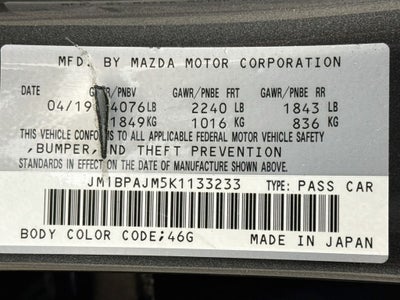 2019 Mazda Mazda3 Base