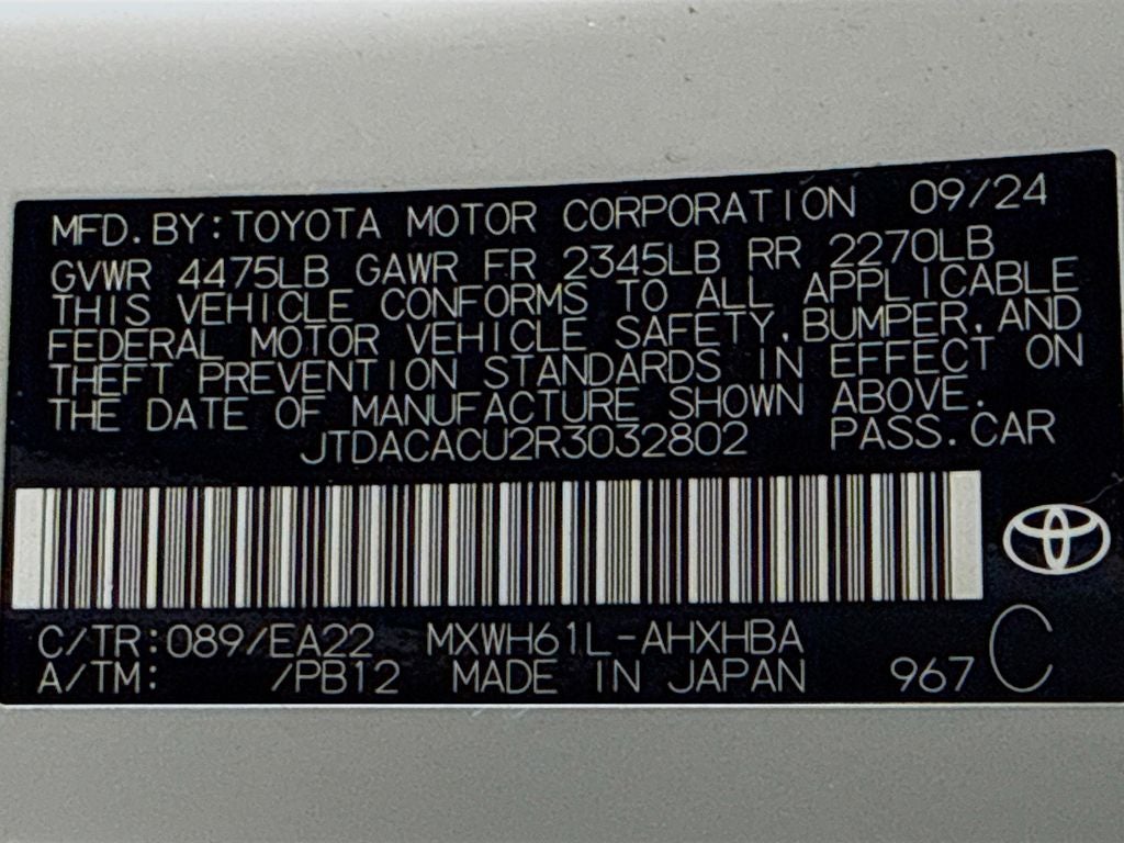 2024 Toyota Prius Prime XSE Premium