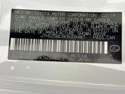 2019 Lexus RC 350 F Sport