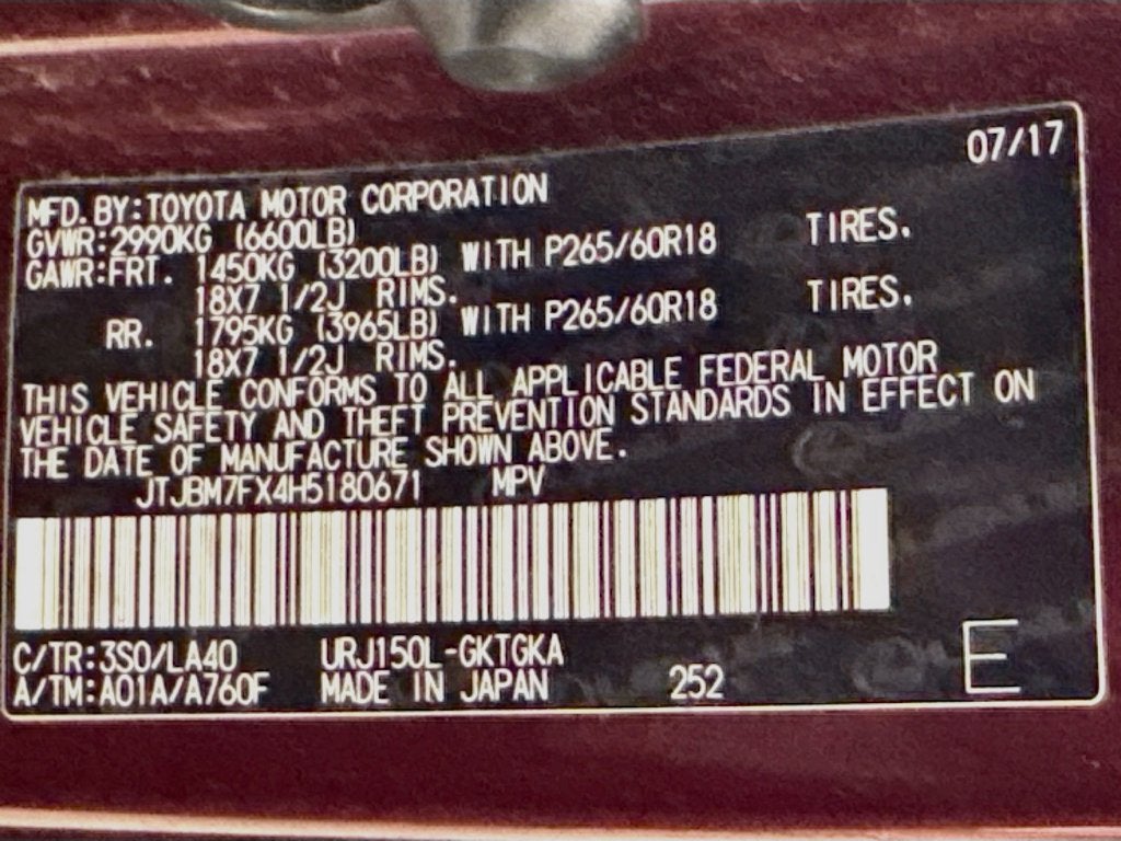 2017 Lexus GX 460