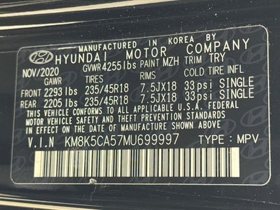 2021 Hyundai Kona Ultimate