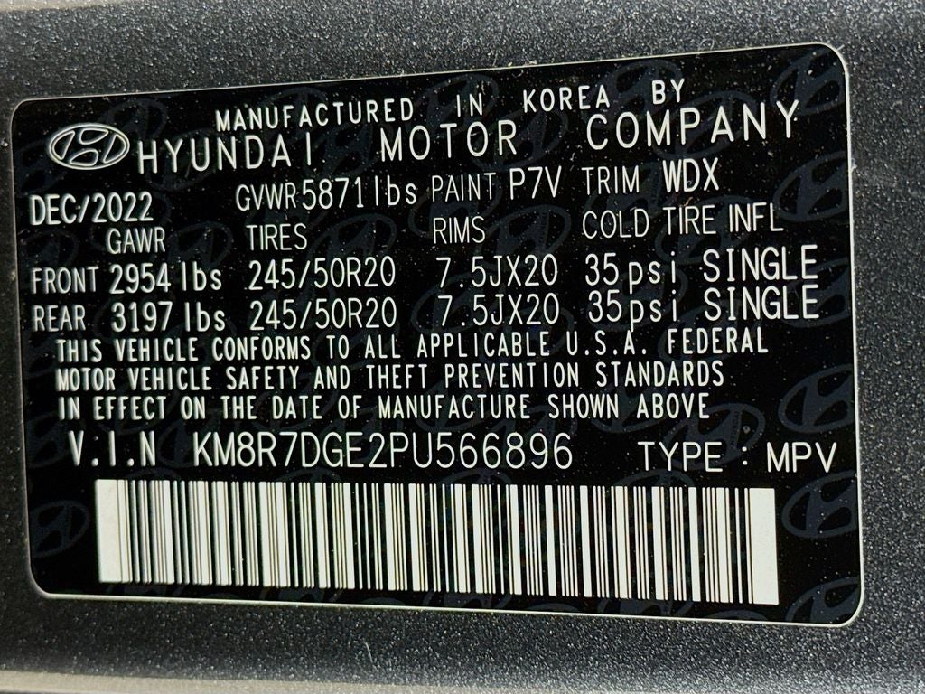 2023 Hyundai Palisade Calligraphy