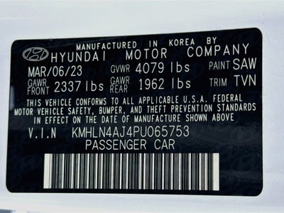 2023 Hyundai Elantra Hybrid Limited
