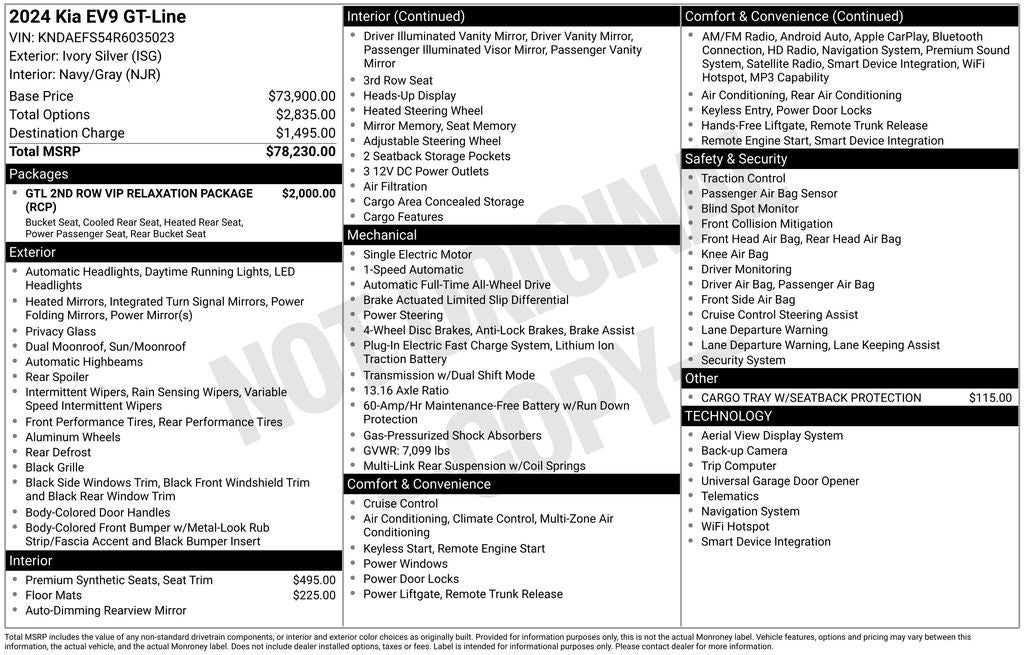 2024 Kia EV9 GT-Line