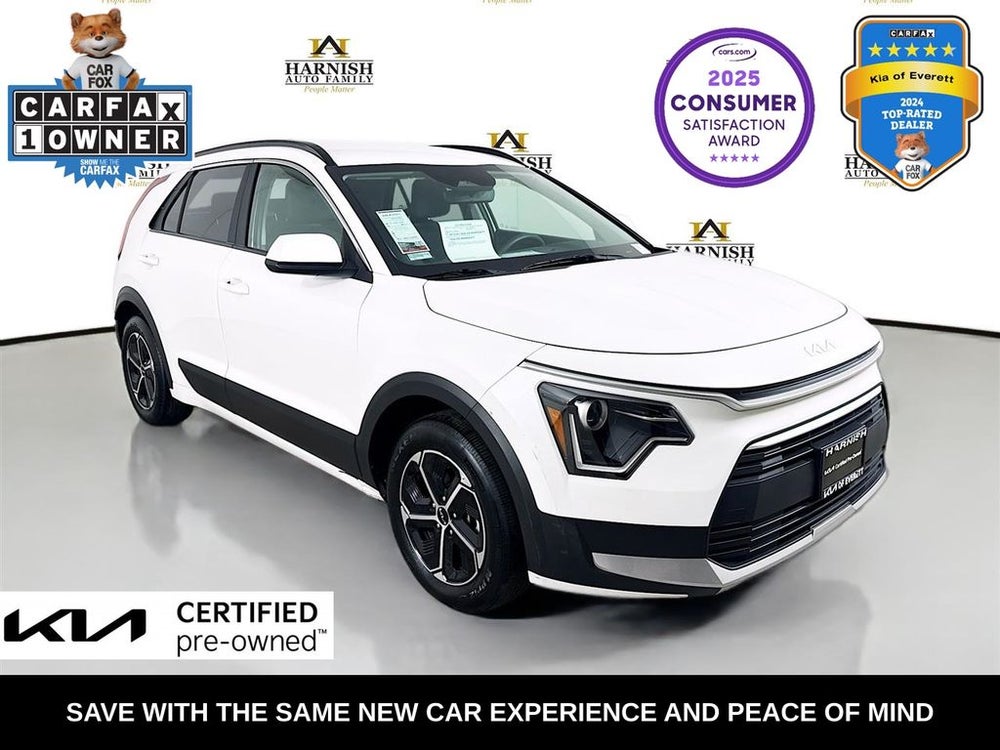 Voxcar KIA Niro SUV in Snow White Pearl, SEATTLE