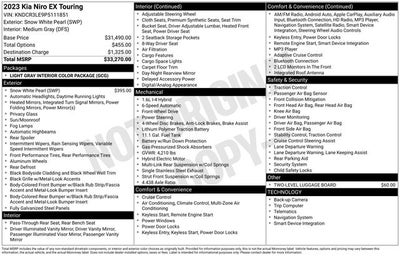 2023 Kia Niro EX Touring