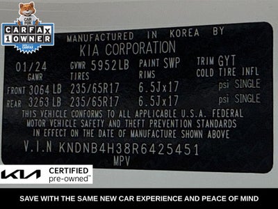 2024 Kia Carnival LX