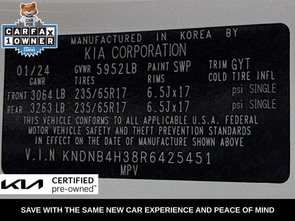 2024 Kia Carnival LX