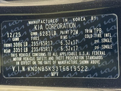 2026 Kia Carnival LXS