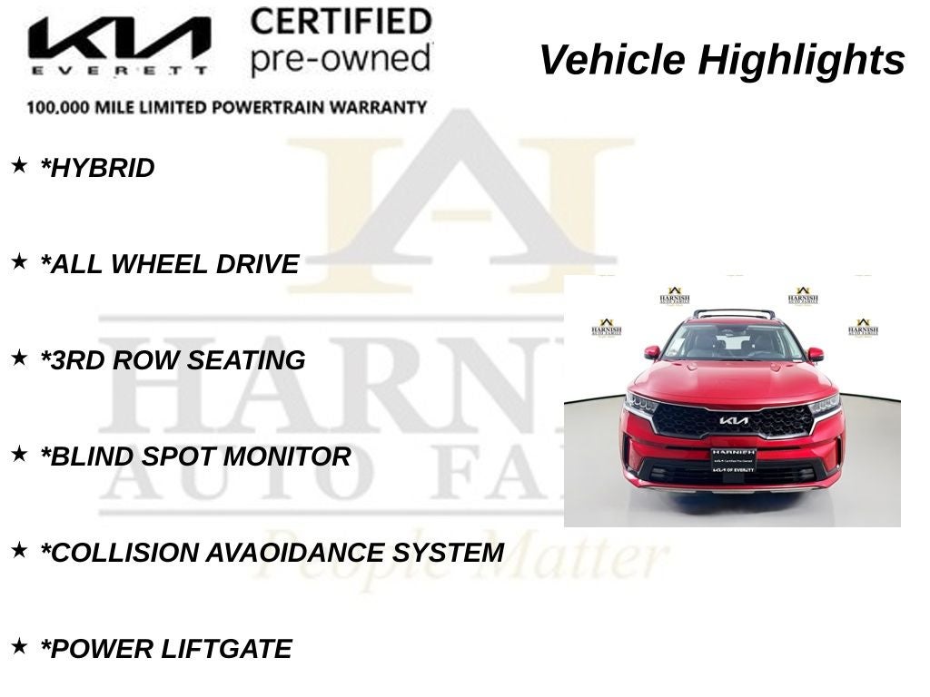 2023 Kia Sorento Hybrid EX