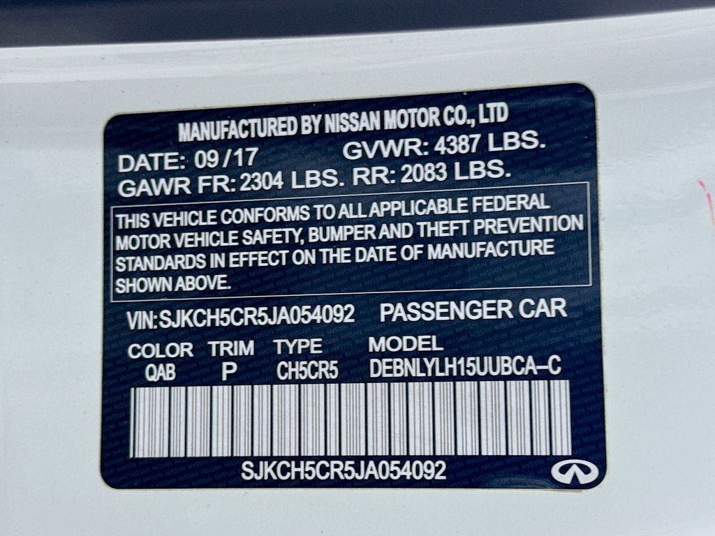 2018 INFINITI QX30 Premium