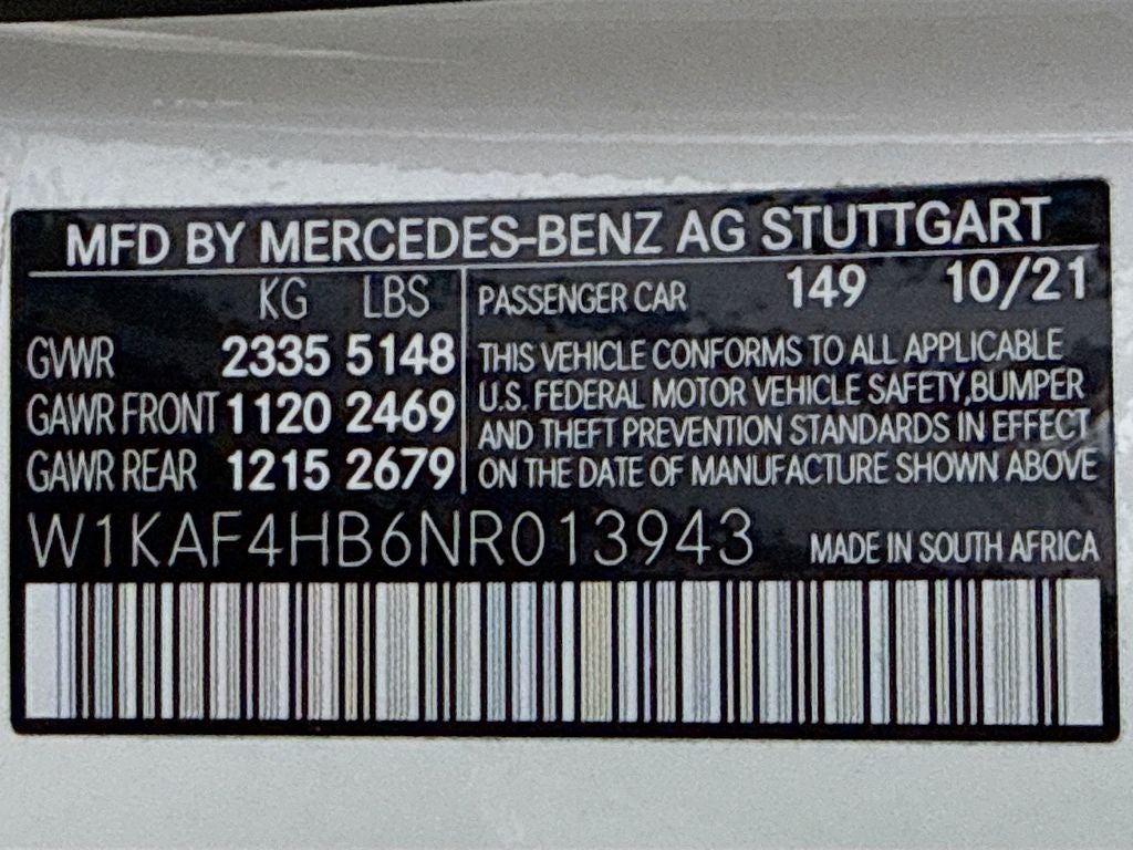 2022 Mercedes-Benz C-Class C 300 4MATIC®