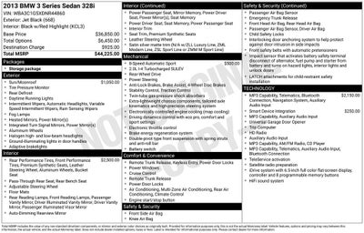 2013 BMW 3 Series 328i