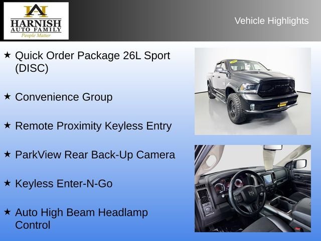 2018 RAM 1500 Sport
