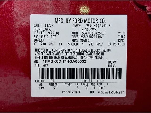 2022 Ford Explorer XLT