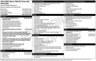 2016 GMC Sierra 1500 SLT