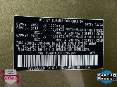 2024 Subaru Outback Onyx Edition