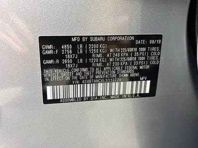 2020 Subaru Outback Limited
