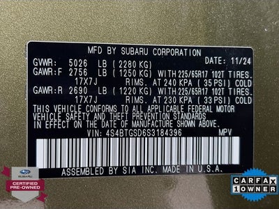 2025 Subaru Outback Wilderness