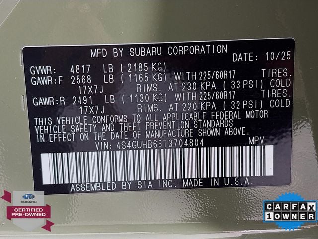 2026 Subaru Crosstrek Base