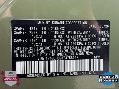 2026 Subaru Crosstrek Base