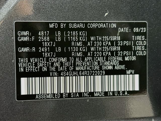 2024 Subaru Crosstrek Limited