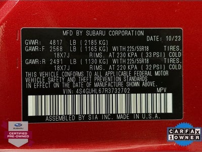 2024 Subaru Crosstrek Limited