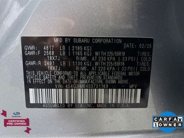 2025 Subaru Crosstrek Limited