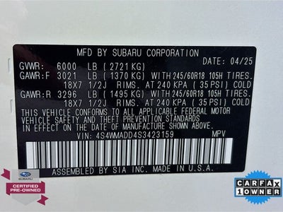 2025 Subaru Ascent Premium