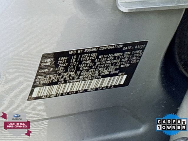 2022 Subaru Ascent Touring