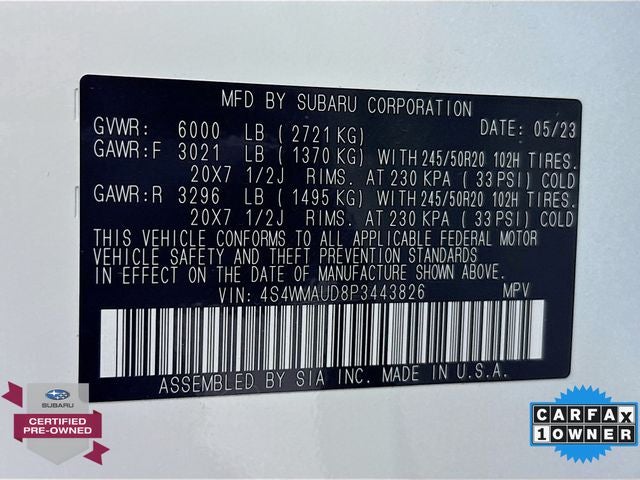 2023 Subaru Ascent Limited