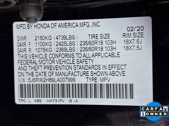 2020 Honda CR-V EX-L