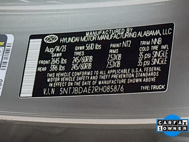 2024 Hyundai Santa Cruz SEL