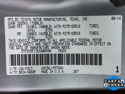 2014 Toyota Tundra SR5 CrewMax