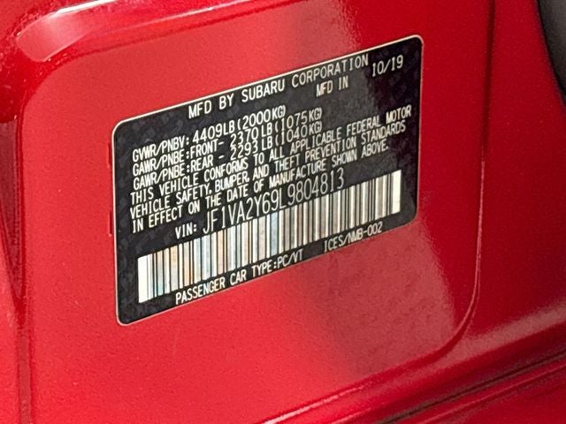 2020 Subaru WRX STi Limited