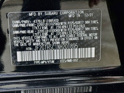 2022 Subaru Crosstrek Sport