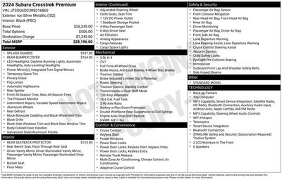 2024 Subaru Crosstrek Premium