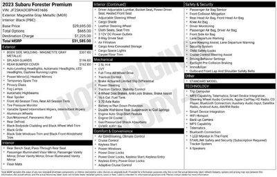 2023 Subaru Forester Premium