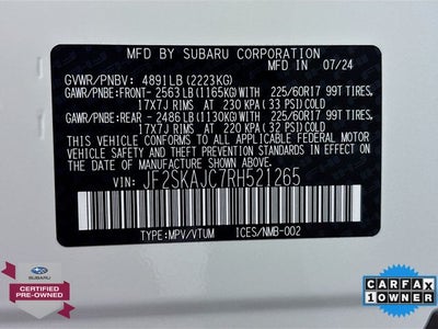 2024 Subaru Forester Wilderness