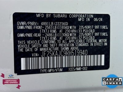 2024 Subaru Forester Wilderness