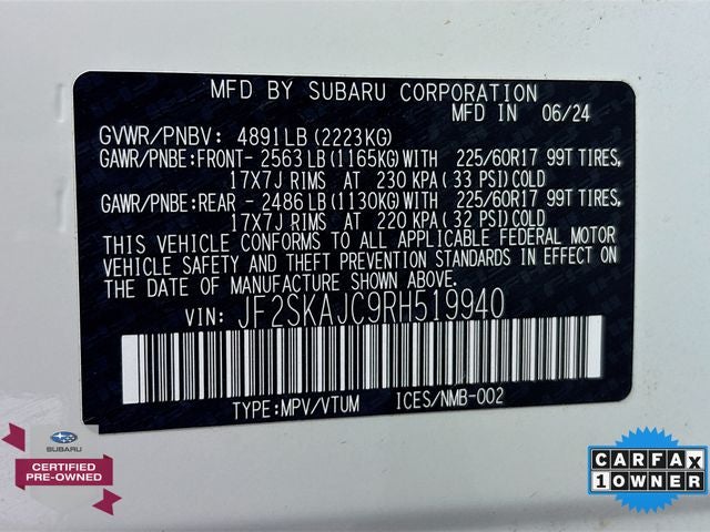 2024 Subaru Forester Wilderness