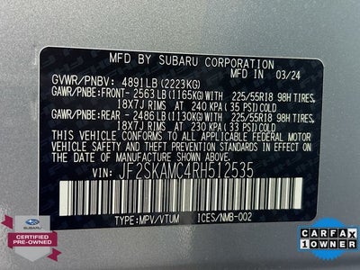 2024 Subaru Forester Touring